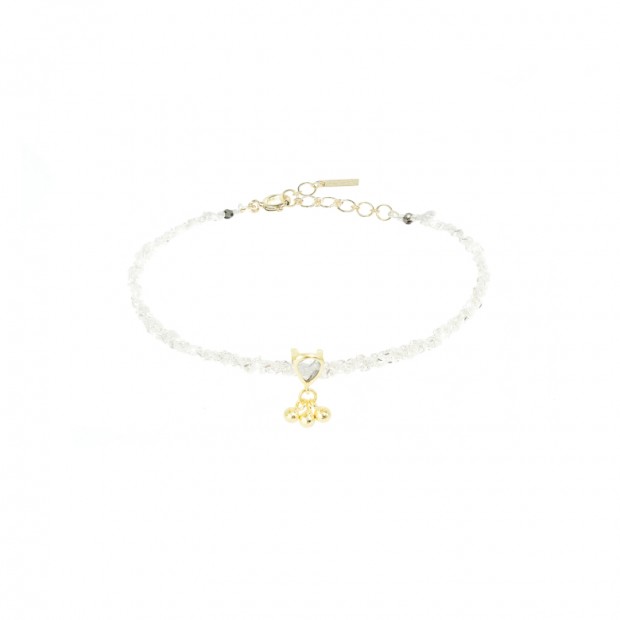 Marie Laure Chamorel apyrankė Gold White